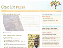 Tablet Screenshot of greatlifepress.com